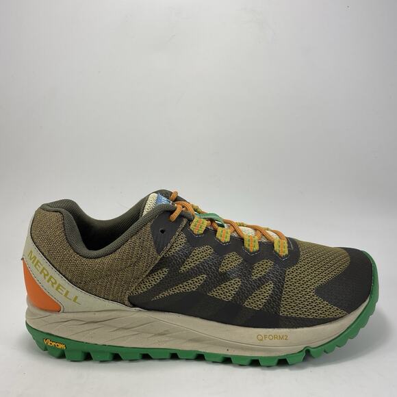 Merrell Shoes - Merrell Antora 2 Trail Running Shoes Womens Size 8 Green 'See America' Athletic